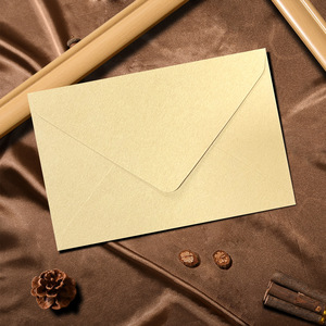 Vintage High-Grade Linen Texture Paper Stationery Wholesale Storage Letterhead Wallet <strong>Envelope</strong> Holiday Gift Postcard Greeting - Product Image 2