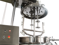 Cuve de mélange industrielle à haute viscosité pour shampoing avec homogénéisateur, machine de mélange en acier inoxydable avec agitateur et chauffage