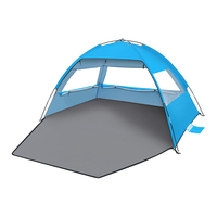 Tente POP entièrement automatique à double couche, imperméable, résistante aux UV, respirante, ultra-fine, légère, en maille polyester, pour toutes les saisons