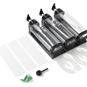 Không tốn kém Hướng dẫn sử dụng phòng tắm dầu gội tắm gel Dispenser Hướng dẫn sử dụng xà phòng container - Product Image 4