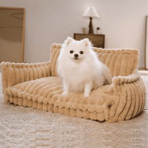 Cama para Perros Grande, de Lujo, Nueva Tendencia, a Rayas, Suave, Desmontable, Portátil, Lavable, Sostenible, para Todas las Estaciones - Product Image 4