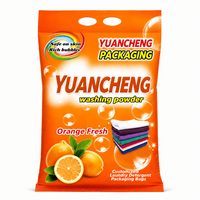 Sac d'emballage personnalisé pour lessive Yuancheng, imprimé en couleur, avec poignée en plastique, fournisseur en gros OEM ODM