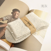 2025 hommes léger laine/acrylique équipage chaussettes doux confortable thermique chaud hiver randonnée botte antibactérien décontracté corps quotidien