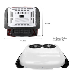 Manufacturer Cooling Silencer Air Conditioner 12/<b>24V</b> <b>Battery</b> Powered Energy Saving Portable Rooftop AC for Truck Campervan - Product Image 2
