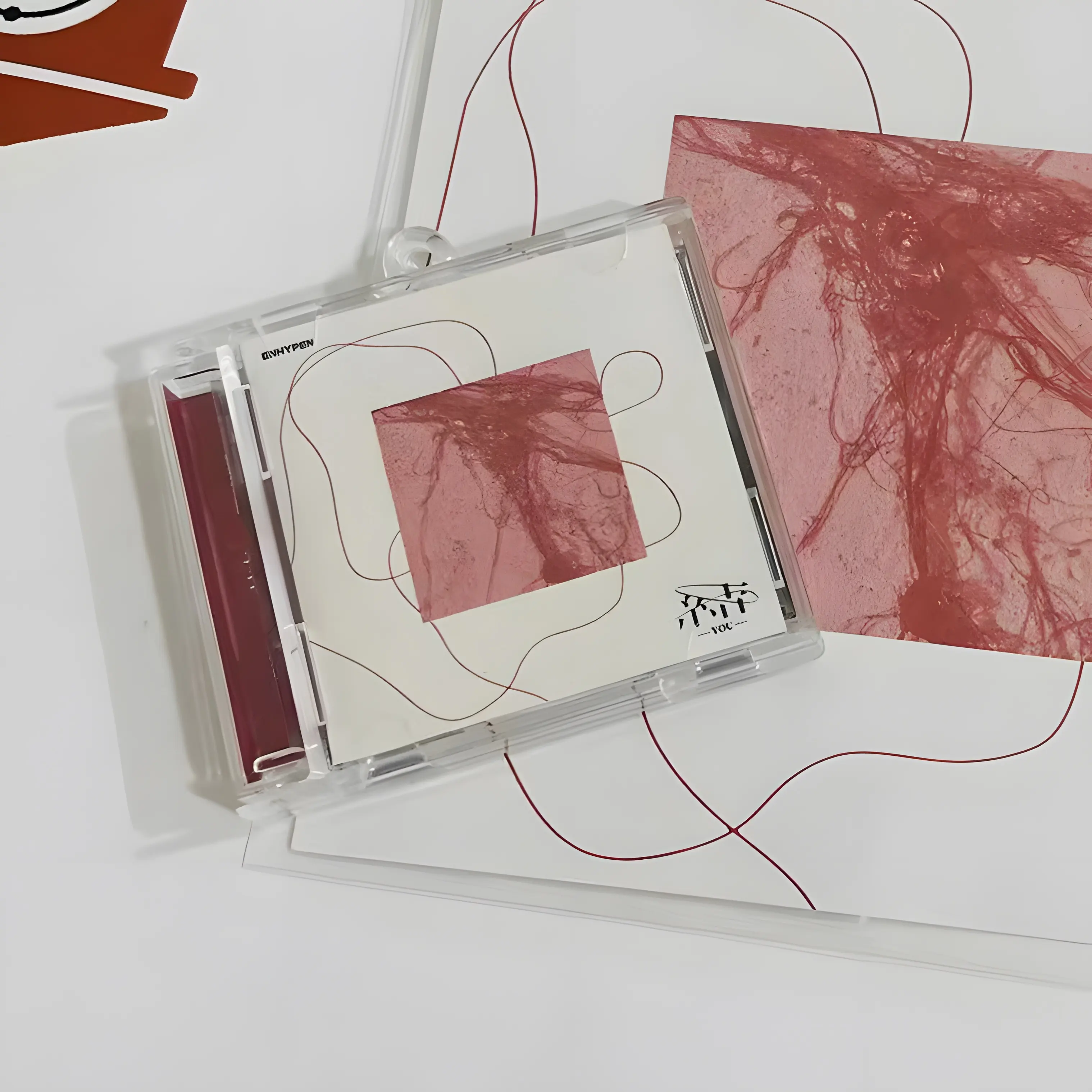 Hinchee Smart Mini Album Record подвеска на заказ NFC акриловый брелок CD Box CD чехол Kpop Шарм Smini Music CD брелок