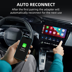 อะแดปเตอร์ CarPlay รุ่น Rhythm 2 in 1 รองรับ Android Auto แบบเสียบใช้งานได้ทันที ใช้ได้กับ IOS และ Android พอร์ต USB/Type-C - Product Image 6