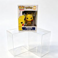 Boîte de protection transparente en plastique PET pour Funko Pop de 4 pouces, pliable, pour l'emballage de figurines en vinyle de collection