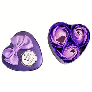 Caja de Dulces Creativa en Forma de Corazón Pequeño, Recuerdo de Rosas para el Día de San Valentín, Regalo Transfronterizo, Flor de Jabón - Product Image 3