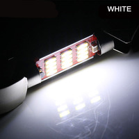 12V voiture C5w Led ampoule intérieur lampe de lecture 31mm 36mm 39mm 41mm feston 4014 Led Canbus sans erreur dôme lumière