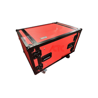 Équipement de musique d'éclairage audio personnalisé 2U/8U/9U/12U Amp Rack flight case à vendre