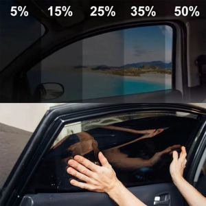 Uluck chất lượng chuyên nghiệp 70% vlt cửa sổ ánh sáng khói <span class=keywords><strong>Tint</strong></span> Pet phim CuộN 20ft x 2ft <span class=keywords><strong>2</strong></span> ply năng lượng mặt trời chói riêng tư cho xe ô tô - Product Image 4