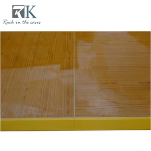 Wood Grain Portable Dance Floor Event Portable Dance Floor Panels Interlocking Plastic Flooring for Outdoor Indoor - Product Image 6