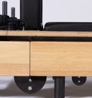 Reformer de Pilates portable en chêne pliable pour la musculation