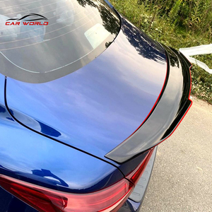 สปอยเลอร์หลังทรง PSM สีดำเงาสำหรับ Q50 Q50L ปี 2014-2022 วัสดุ ABS ปีกหลังท้ายรถยนต์ อะไหล่แต่งรถ - Product Image 6