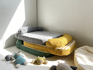 Cama Ecológica y Duradera para Mascotas con Almohada para Perros Pequeños (Caniche/<span class=keywords><strong>Schnauzer</strong></span>) - Cama Suave y Cómoda para Cachorros - Product Image 2