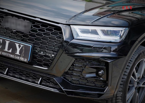 ชุดกันชนรถยนต์สำหรับ <span class=keywords><strong>Audi</strong></span> Q <span class=keywords><strong>5</strong></span>อัพเกรด RSQ,ชุดกันชน<span class=keywords><strong>5</strong></span>ดาวพร้อมตะแกรงกระจาย ABS สำหรับรถยนต์พร้อมท่อไอเสีย - Product Image 4