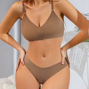 บราไร้สายบราทรงตองชุดชั้นในสตรีขนาดพลัสไซส์ระบายอากาศได้ดี - Product Image 2