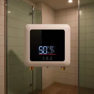 D0100HA6C5A Instant <b>Electric</b> <b>Water</b> <b>Heater</b> 5500W <b>Tankless</b> Wall Mounted LED Digital Display Touch Control - Product Image 2