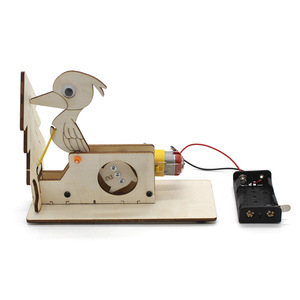 Kit de ciencia con modelo de pájaro carpintero de madera, juguete educativo DIY para niños de 7 a 9 años, experimento de aprendizaje STEM con pilas - Product Image 4