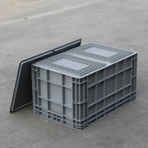 กล่องเก็บของพลาสติกคุณภาพสูง แข็งแรง ทนทาน ซ้อนกันได้ ใช้สำหรับขนย้าย - Product Image 1