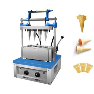 Machine automatique pour la fabrication de cornets de glace en gaufres, machine à gaufres croustillantes - Product Image 2