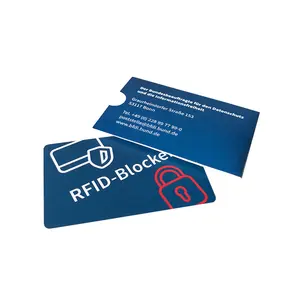 Hot Selling Nfc/Rfid Blocker Anti Skimming Nfc Blocker/Rfid Scan Blok Kaarten Voor Credit Card