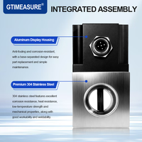 Mini débitmètre vortex en acier inoxydable, débitmètre de liquide pour l'industrie chimique, haute précision, traitement de l'eau, OEM, protection IP65