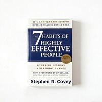 Les 7 habitudes des personnes hautement performantes de Stephen R. Covey, livre de lecture sur l'optimisation de la vie, l'amélioration personnelle et la culture des habitudes