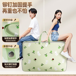 Clothing Organizer Quilt Storage Bag Large Capacity Durable Rectangle Bedroom Use - Product Image 2