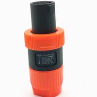 Câble Speakon NL4FC pour amplificateur Crown, adaptateur jack audio XLR 4 pôles à verrouillage par torsion compatible Neutrik Speakon