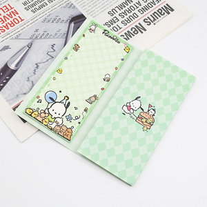 Dễ thương pochacco dán notepad văn phòng phẩm Cô Gái Văn phòng phẩm mới dễ thương Anime tiện lợi cuốn sách lưu ý cuốn sách - Product Image 3