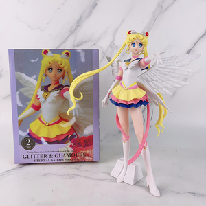 23CM Joli Soldat Sailor Moon Action Figures Cartoon PVC Toy Ornament Collectible Anime Figure - Product Image 3