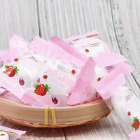 Manisan Halal Isi Marshmallow Rasa Blueberry Stroberi, Lembut dan Lezat untuk Hadiah Liburan