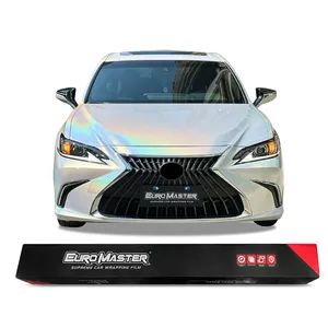 PET Crystal Black High Glossy PVC Sticker Film PET Color Changing Auto Body Car Vinyl Wrap