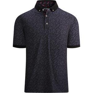 Camiseta Polo Personalizada para Hombre, Manga Corta, Corte Regular, Diseño de Punto Estampado - Product Image 1