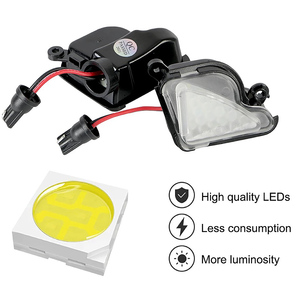 LED sotto specchietto laterale lampade luci di benvenuto Auto illuminazione per Skoda superba 2/3 <span class=keywords><strong>Octavia</strong></span> 2/3 lampada pozzanghera <span class=keywords><strong>accessori</strong></span> Auto - Product Image 2