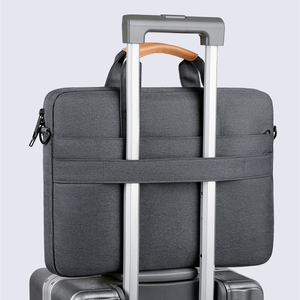 Customized Business <strong>Laptop</strong> Bag Large Capacity Polyester Briefcase with <strong>Handle</strong> Waterproof 14/15.6/17/18-Inch <strong>Laptop</strong> <strong>Case</strong> - Product Image 6