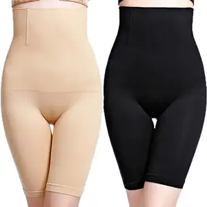 Hoge Elastische Bovenbuikbroek Dames Compressie Body Shapers Voor Gewichtsverlies Platte Buik Buik