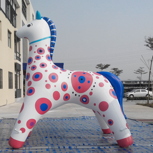 Decoración Inflable Personalizada con Forma de Animal de Dibujos Animados con Puntos de Colores para Parques Culturales y Espectáculos Temáticos - Product Image 2