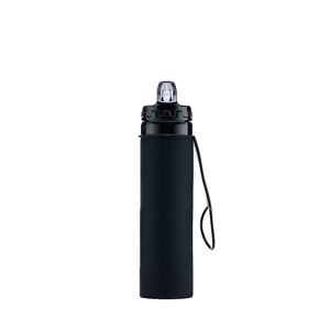 Bouteille d'eau pliable portable en silicone créative résistante aux hautes températures pour le sport, vente en gros, tasse à boisson - Product Image 3