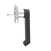 Poignée de porte de four à compression moderne en alliage de zinc et acier inoxydable 304 pour armoire, installation facile