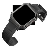Reloj Inteligente con Carga Magnética Cuadrada Directo de Fábrica, Interfaz Digital TFT, Pantalla Táctil Completa OGS, Monitor de Frecuencia Cardíaca 24 Horas, IP68, Tarjeta SIM, GPS
