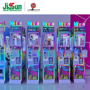 超级迷你抓娃娃机投币式街机礼品机带公仔夹金属和塑料 1 年保修 - Product Image 3