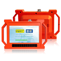 PQWT GT500 500m Outil portable d'exploration des eaux souterraines, Mètre de résistivité à cartographie automatique, Instrument de prospection, Détecteur d'eau