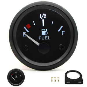 Medidor de Nivel de Combustible para Automóvil, de Plástico, 12V, 52mm, con Puntero, 240 33 Ohmios, Luz LED Blanca, para Accesorios de Modificación de Gasolina, Venta al Por Mayor - Product Image 3