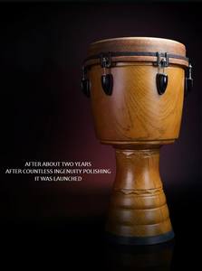 Tambores <span class=keywords><strong>Africanos</strong></span> de 12 Pulgadas con Parches Remo Fiberskyn, Cámara WPC, Percusión Tradicional, Conga, Djembé, Bongo, 60x30cm, Hecho en China - Product Image 2