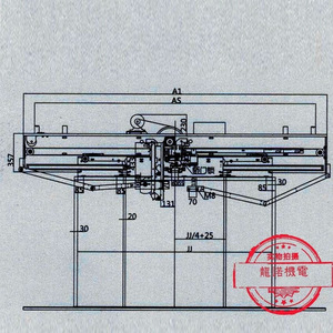 Opérateur de porte d'ascenseur à double pliage avec partie centrale 131-36, commande de signalisation automatique pour mise à niveau de porte de voiture Mitsubishi - Product Image 2