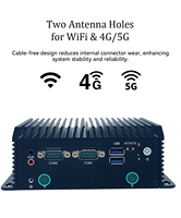 Mini PC Industrial Armarium I5 5350U 6200UBT Sin Ventilador, Resistente al Polvo, Red Dual, HD-MI, Microcomputadora Integrada, Pantallas de Oficina