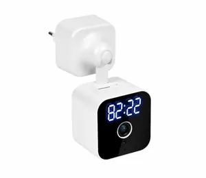 Cámara cctv, reloj despertador p2p, IR, de visión nocturna, radio, WiFi, inalámbrico, de pared, cámara