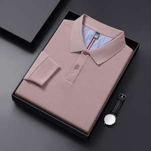 Camisas de Manga Larga de Algodón Twill para Hombre <span class=keywords><strong>Tommy</strong></span> - Fácil Cuidado, Tela Oxford Sólida para Primavera/Verano, Uso Casual y de Negocios - Product Image 2